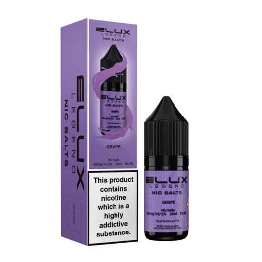 Elux Legend Grape Nic salt E-Liquid 10ml