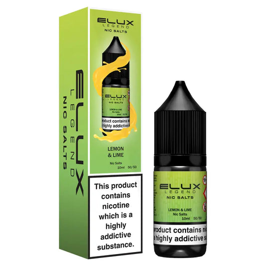 Elux Legend Lemon & Lime Nic salt E-Liquid 10ml